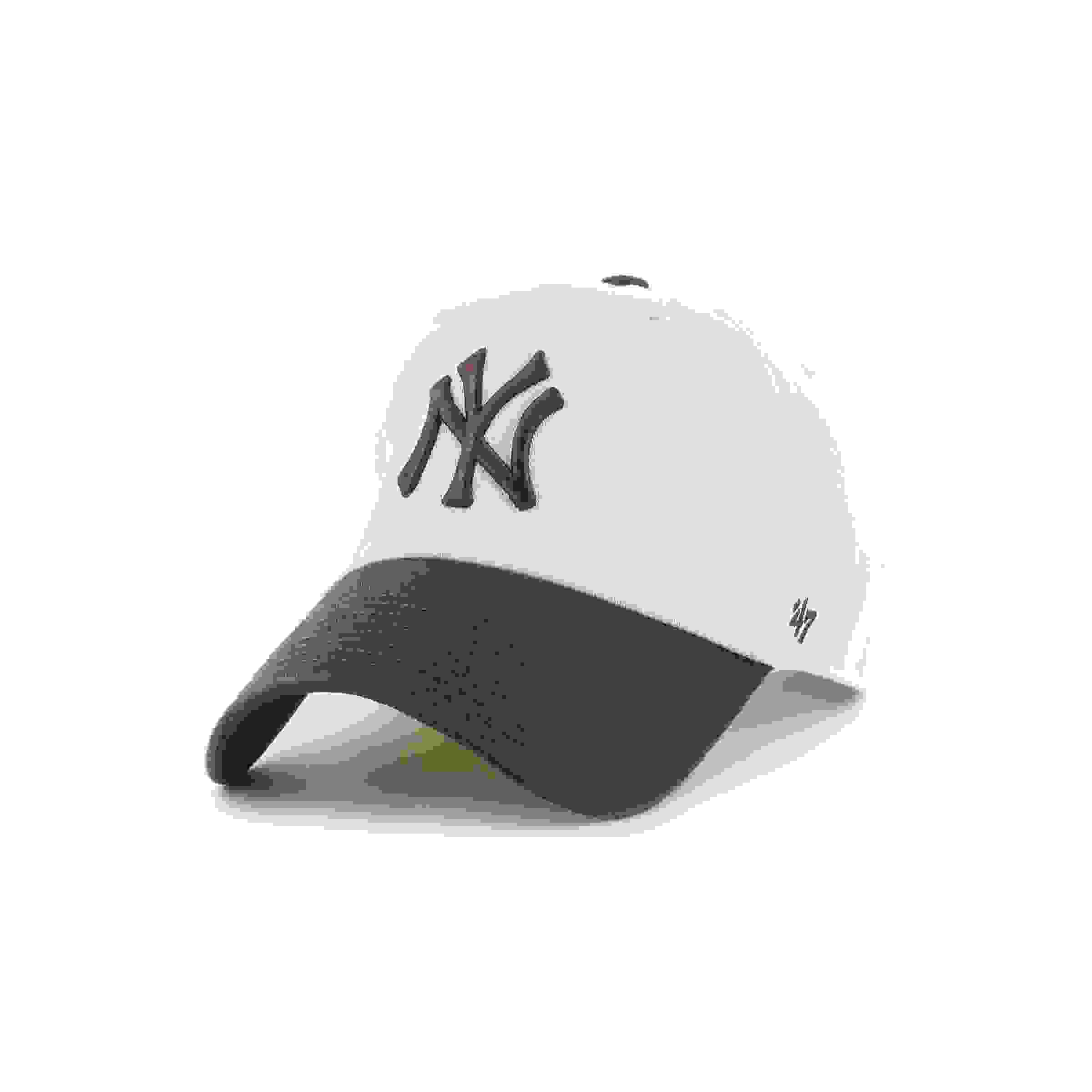 47 New York Yankees 2 Tone Cleanup Tan Snapback Hat